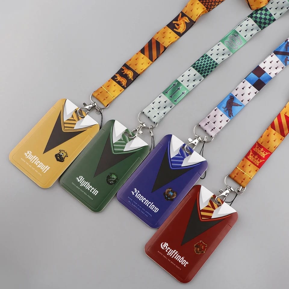 Porta Gafete Hufflepuff