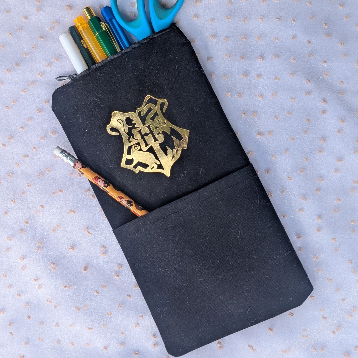 Cartuchera escudo Hogwarts