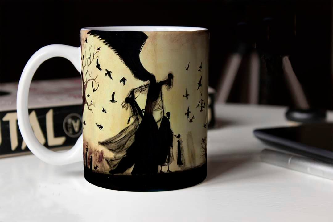 Taza Cuento Reliquias de la Muerte