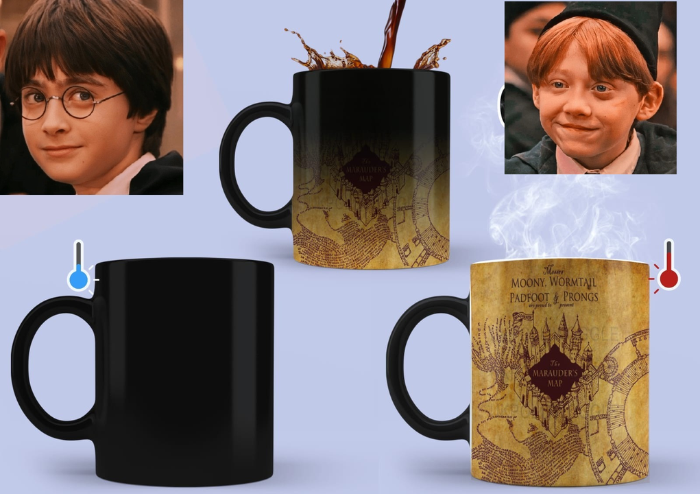 Taza mágica Mapa del Merodeador