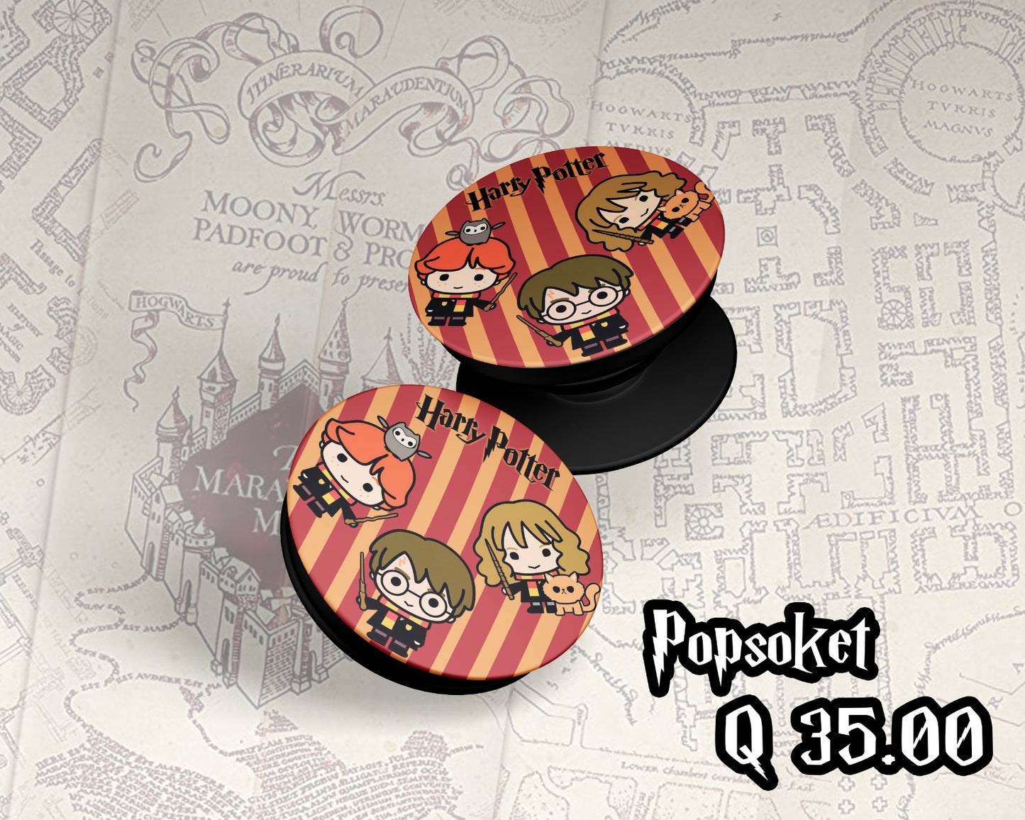 Pop Socket Harry, Ron y Hermione