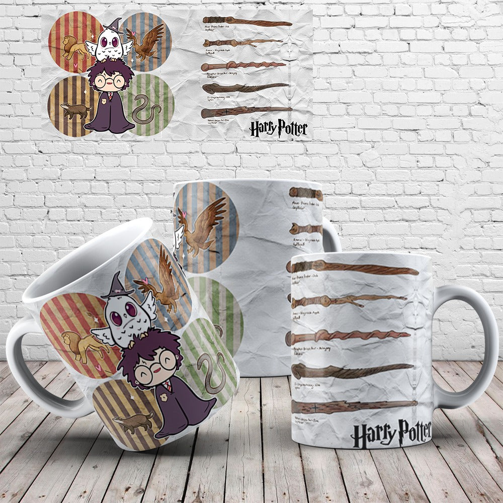 Taza Varitas Harry Potter