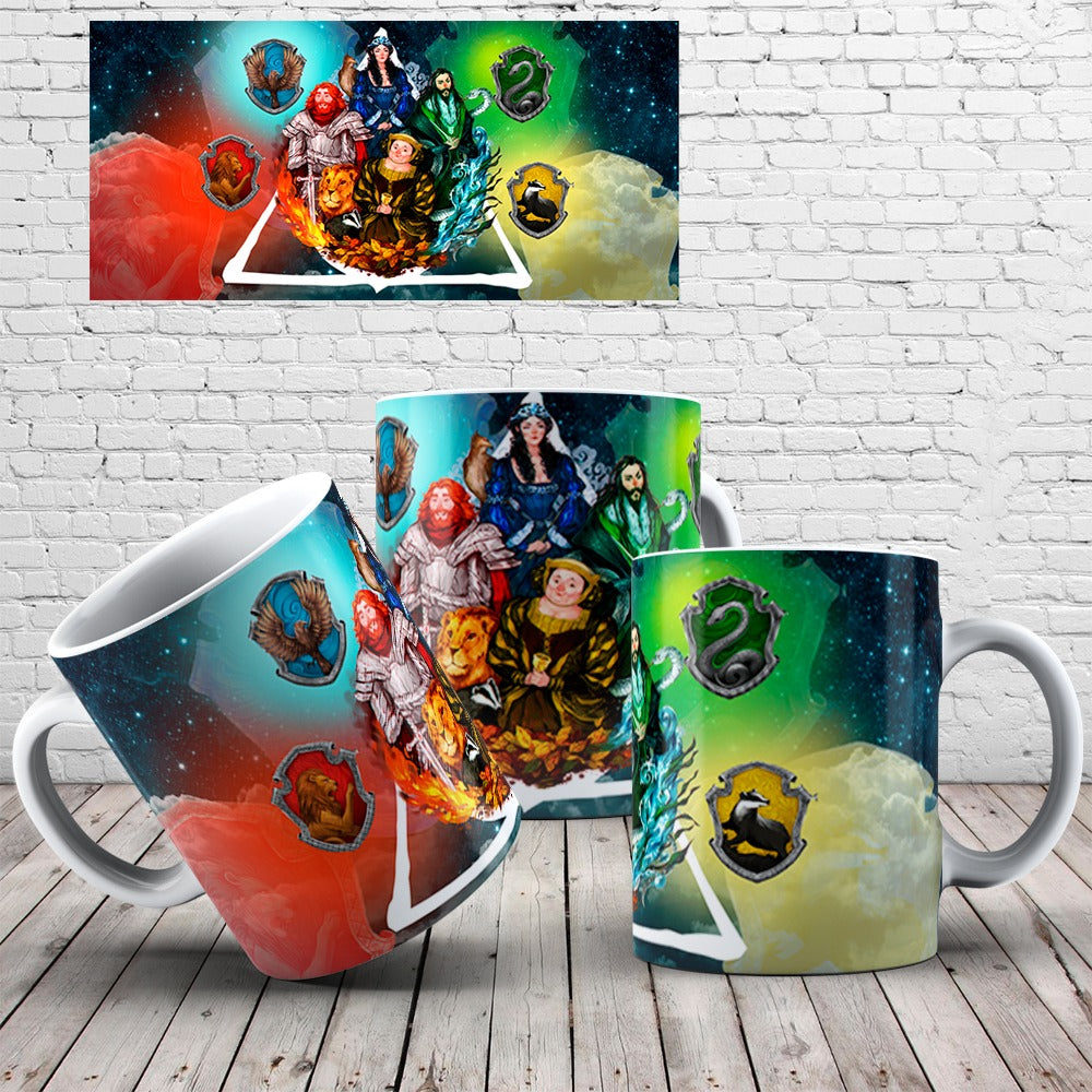 Taza Casas de Hogwarts