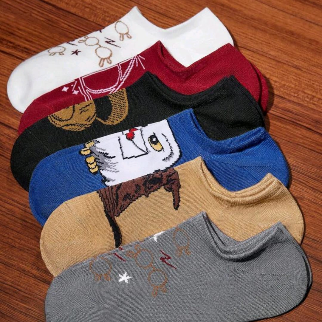 Set de 6 pares Harry Potter diseños varios