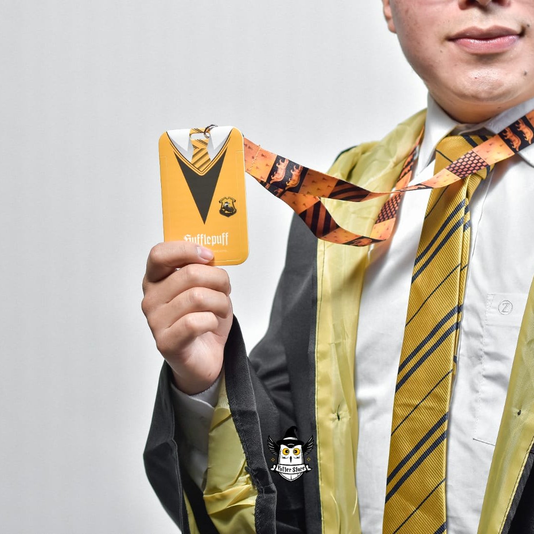 Porta Gafete Hufflepuff