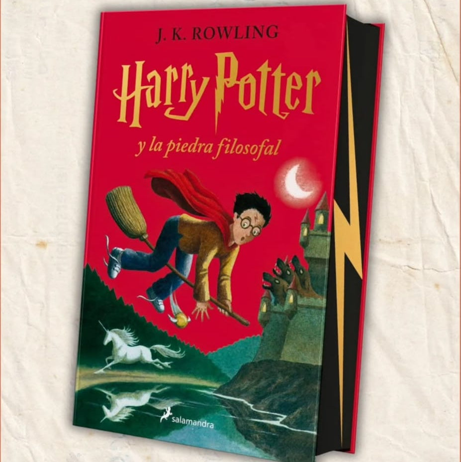 HARRY POTTER Y LA PIEDRA FILOSOFAL (EDICIÓN ESPECIAL CON CANTOS PINTADOS) (HARRY