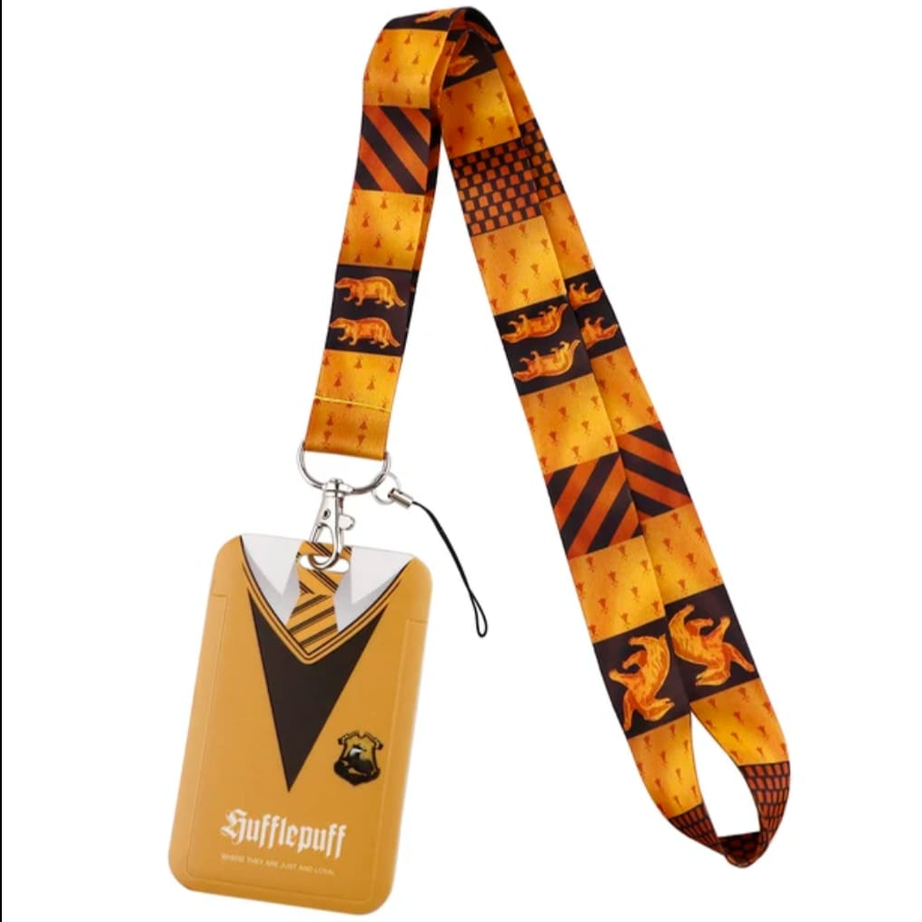 Porta Gafete Hufflepuff