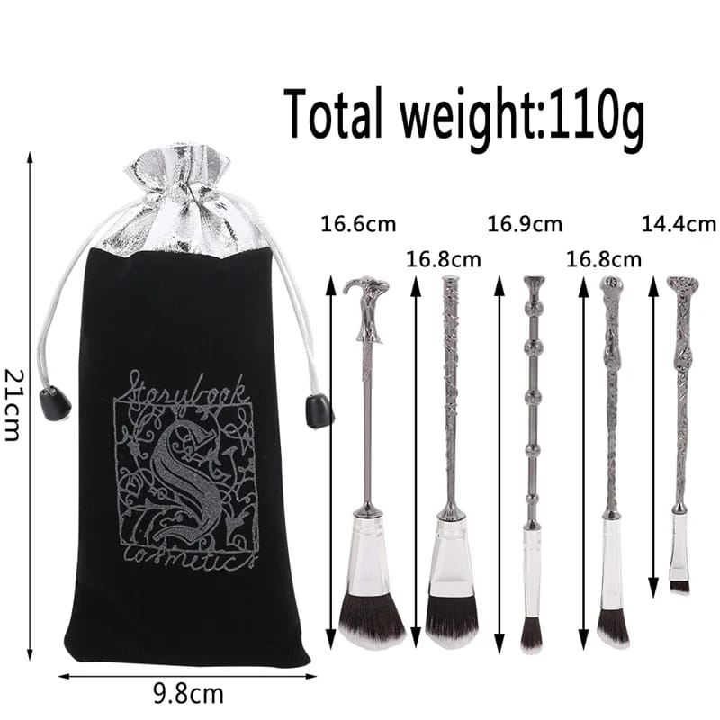 Set de Brochas Harry Potter (varitas)