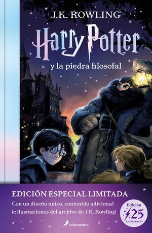 HARRY POTTER 1 Y LA PIEDRA FILOSOFAL PD. (EDICIÓN 25 ANIVERSARIO)