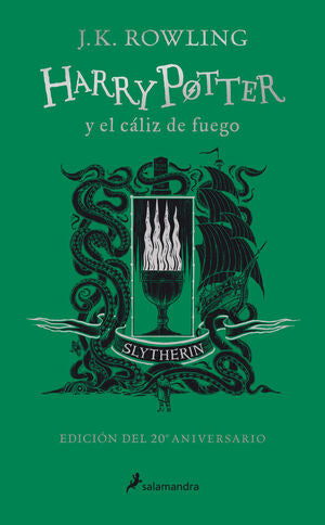 HARRY POTTER 4 Y EL CÁLIZ DE FUEGO (EDICIÓN SLYTHERIN DEL 20º ANIVERSARIO) (HARRY