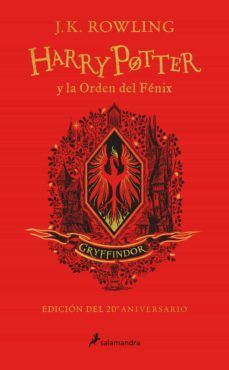 HARRY POTTER 5 Y LA ORDEN DEL FENIX (EDICION GRYFFINDOR DEL 20º ANIVERSARIO)