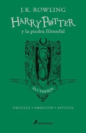 HARRY POTTER 1 Y LA PIEDRA FILOSOFAL SLYTHERIN