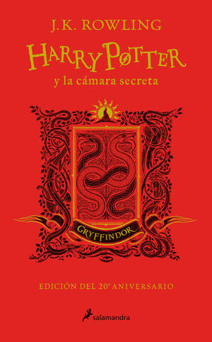 HARRY POTTER 2 Y LA CÁMARA SECRETA (EDICIÓN GRYFFINDOR DEL 20º ANIVERSARIO) (HARRY