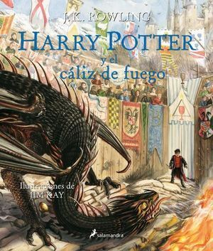 HARRY POTTER 4 Y EL CÁLIZ DE FUEGO (ILUSTRADO)