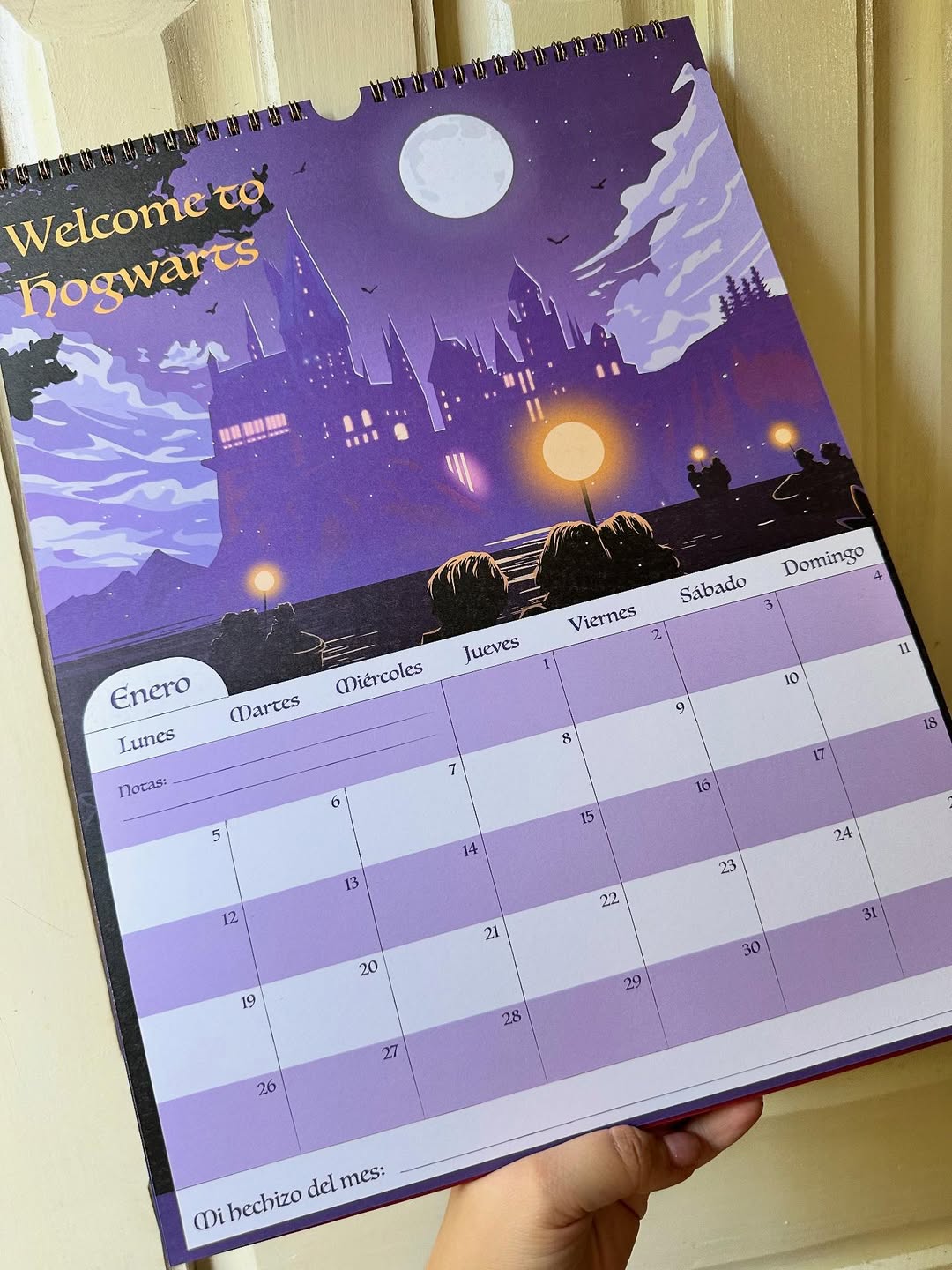 Calendario Harry Potter 2026 Mooving