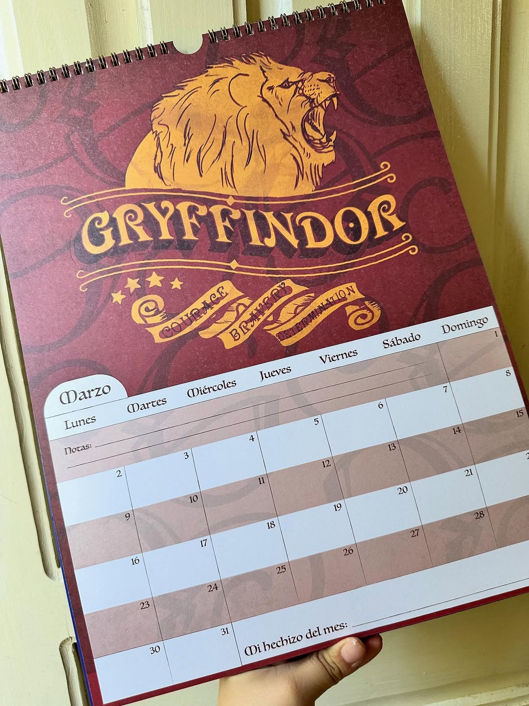 Calendario Harry Potter 2026 Mooving