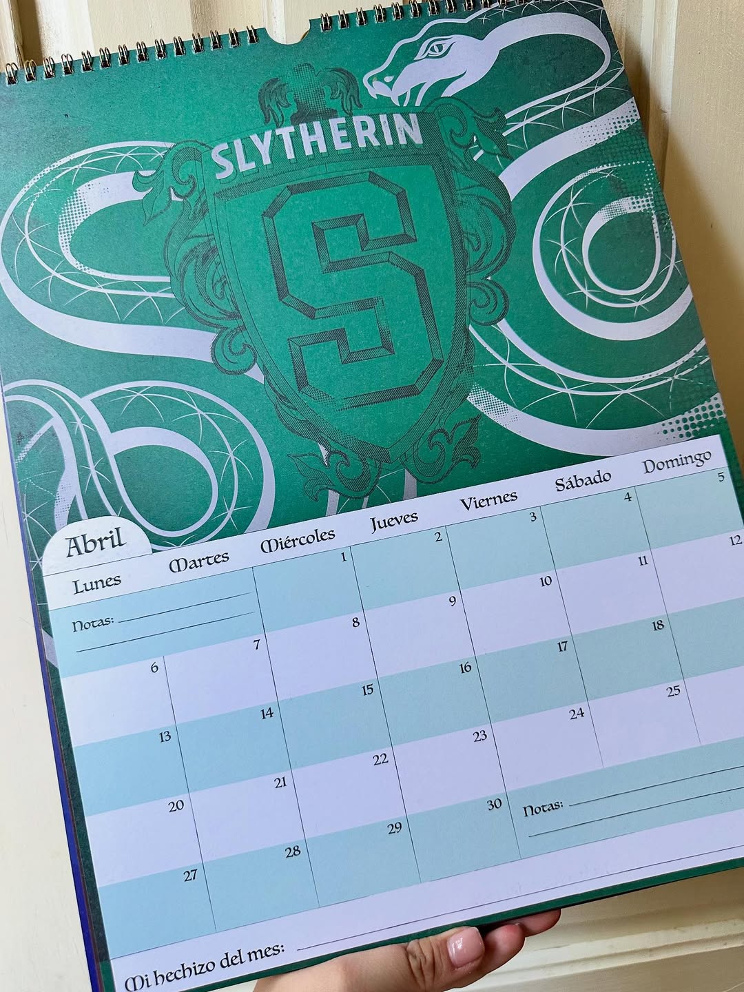 Calendario Harry Potter 2026 Mooving