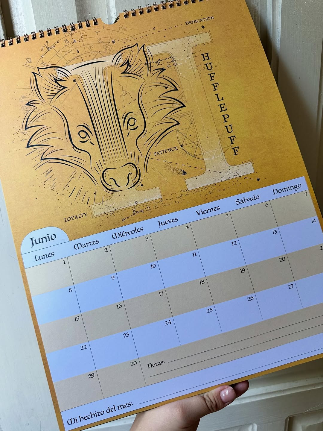 Calendario Harry Potter 2026 Mooving