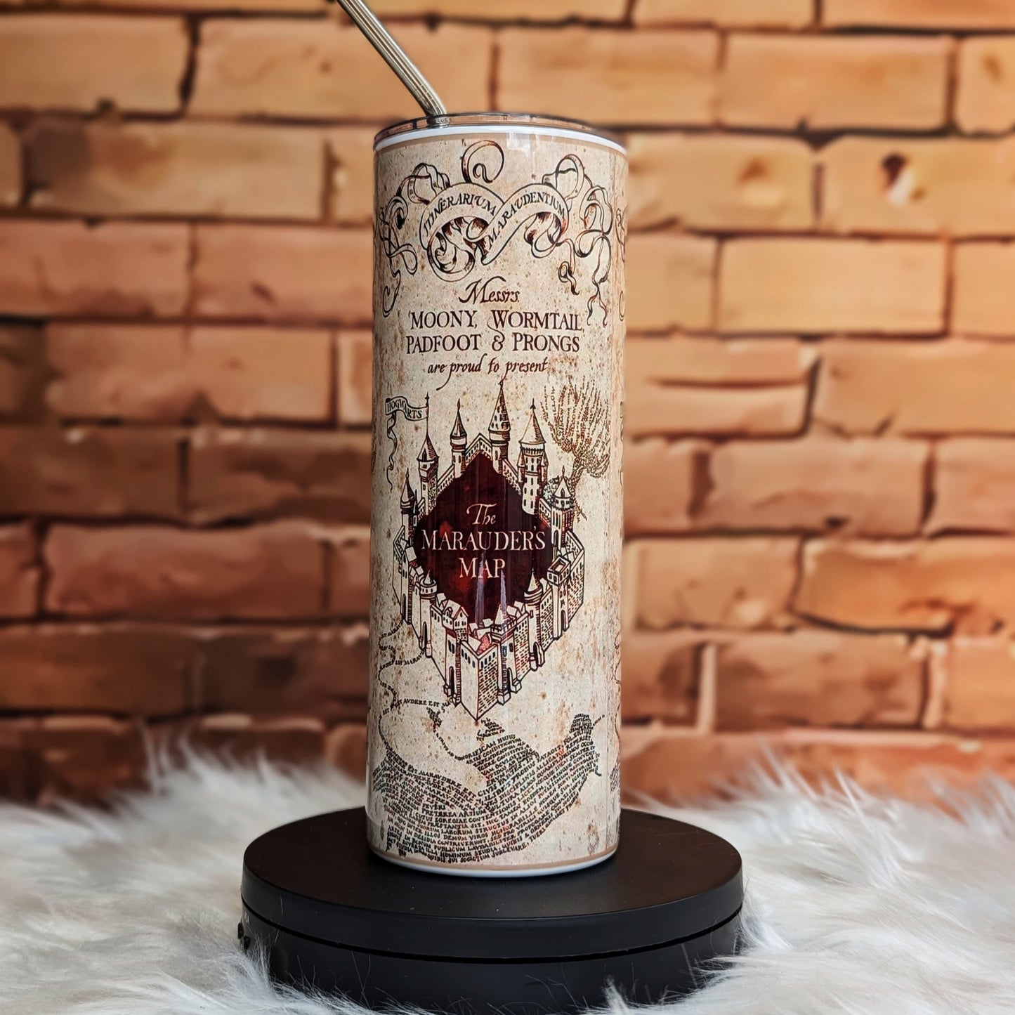 Tumbler / termo Mapa del Merodeador