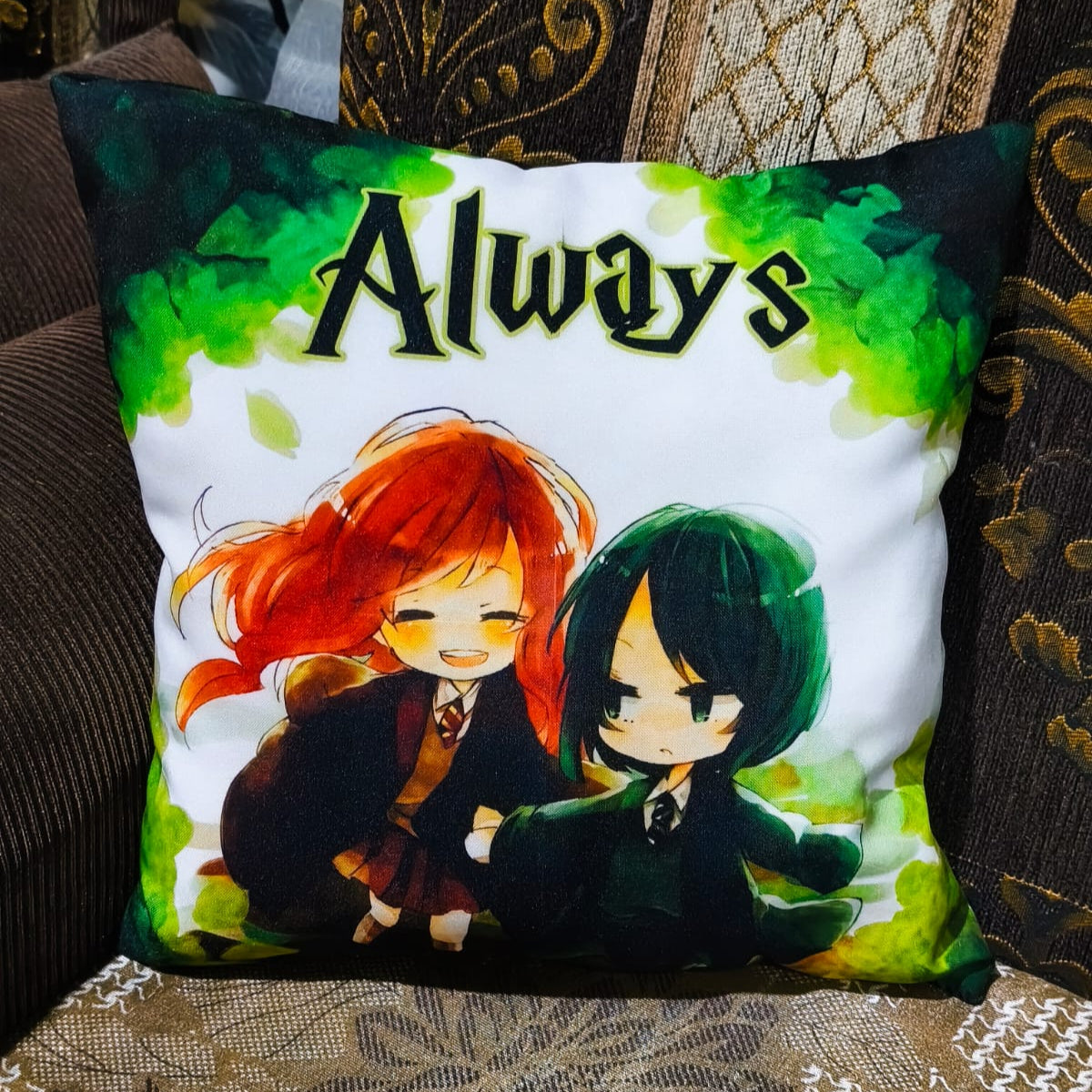 Cojín Lily y Severus Snape