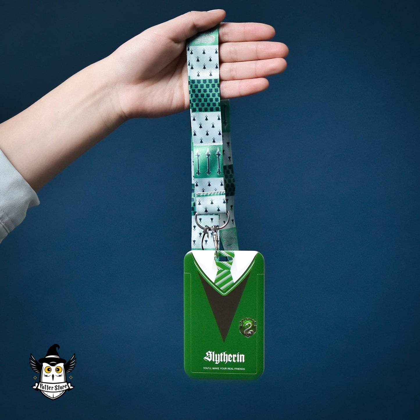 Porta Gafete Slytherin