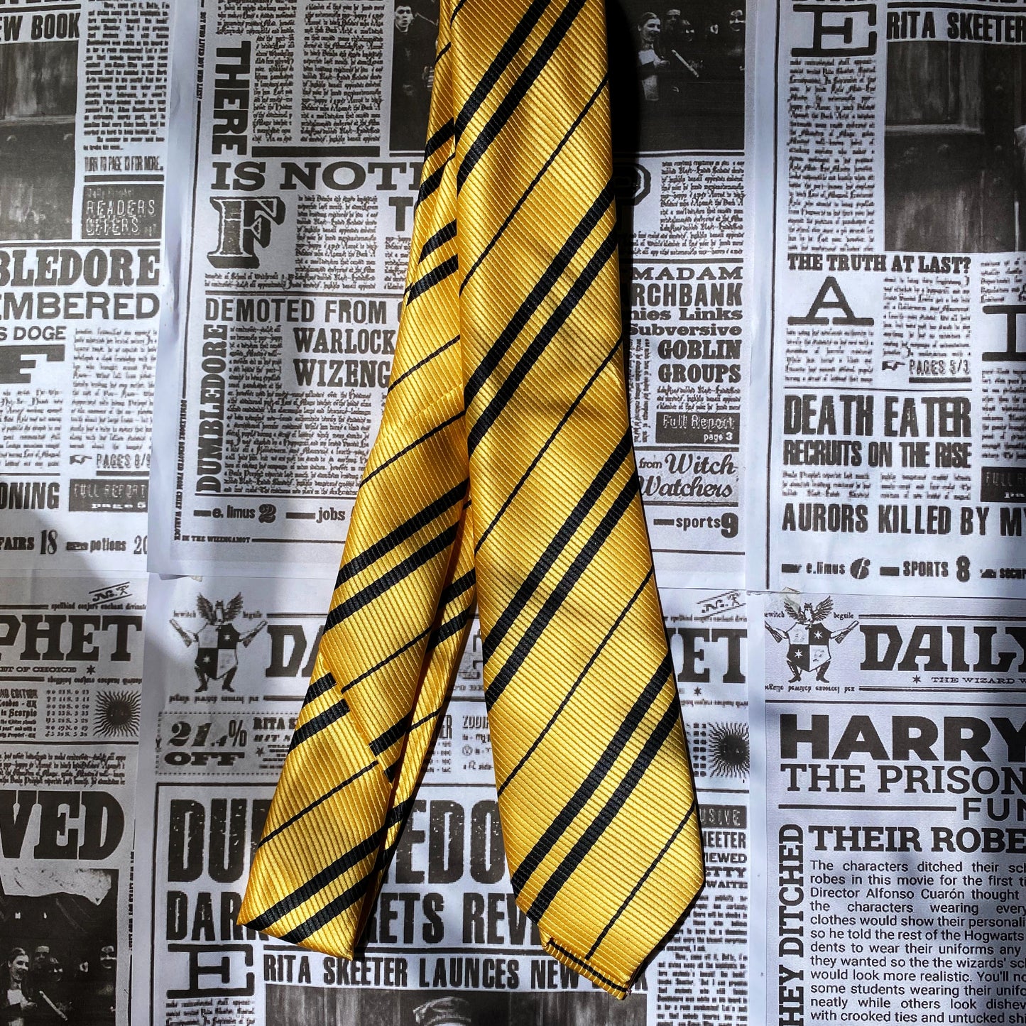 Corbata Hufflepuff