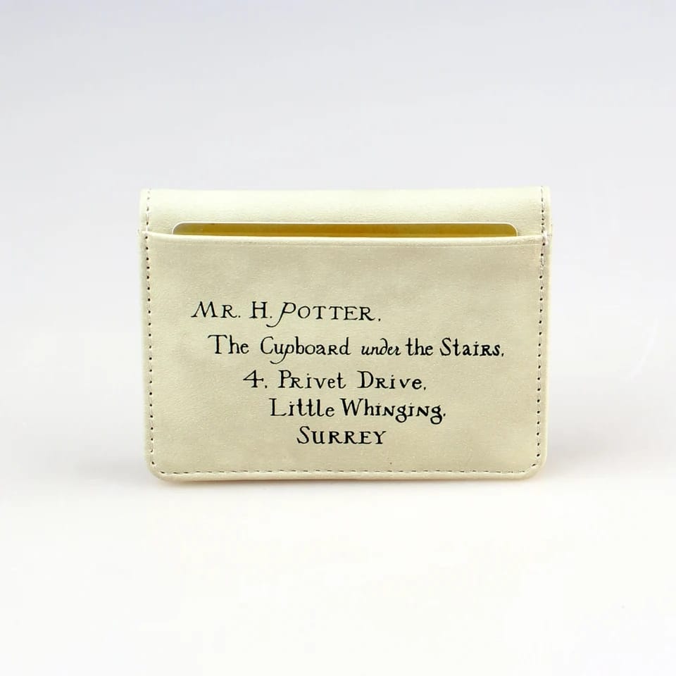 Monedero Carta de Harry Potter