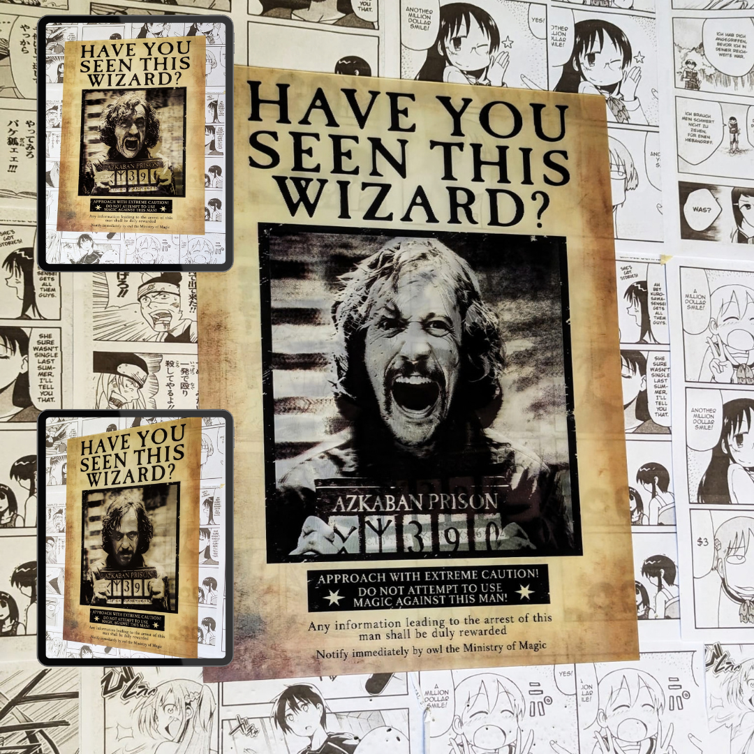Poster 3D  Sirius Black