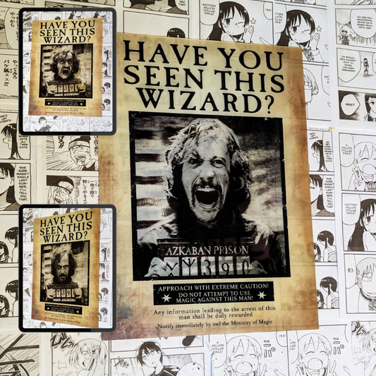 Poster 3D  Sirius Black