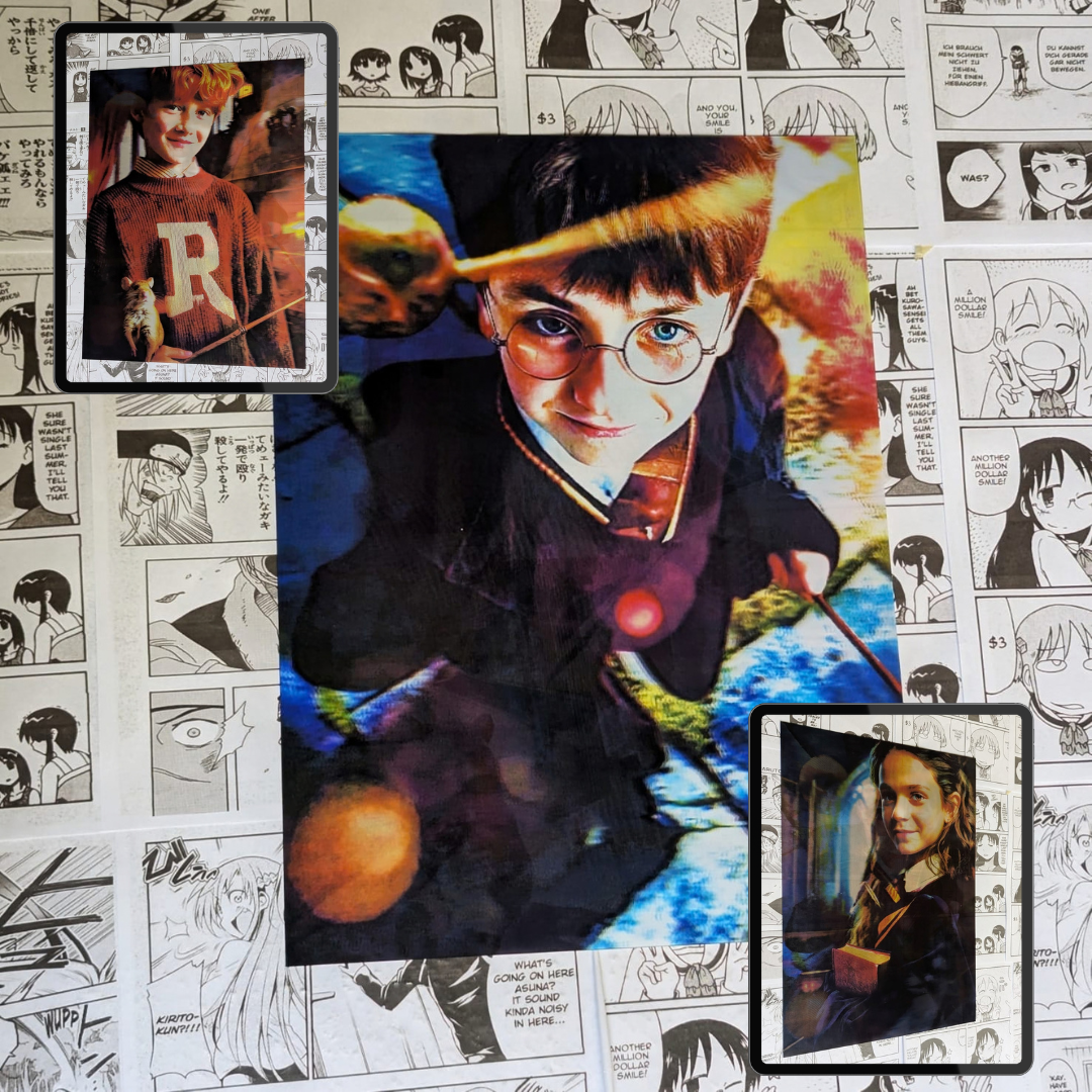 Poster 3D Harry Potter Serie 1