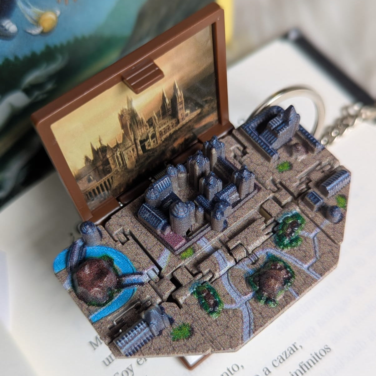 Llavero Castillo de Hogwarts