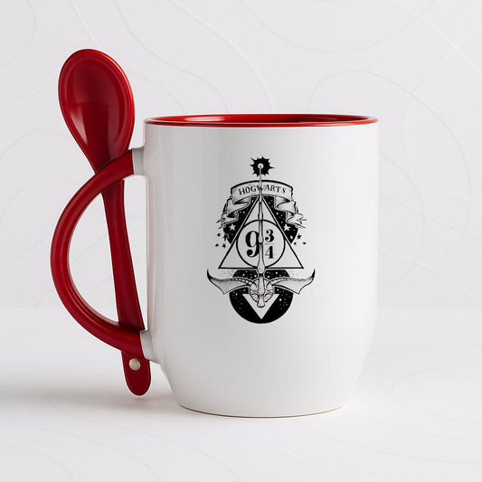 Taza Minimalista Harry Potter