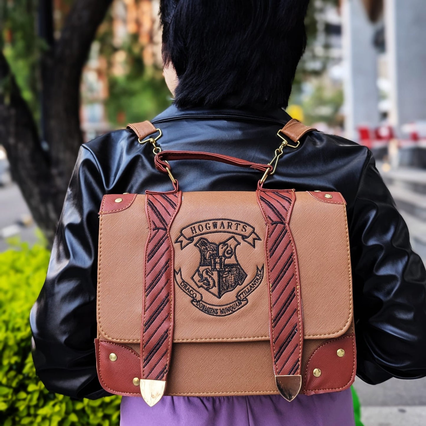 Maletín Mini Hogwarts Camel