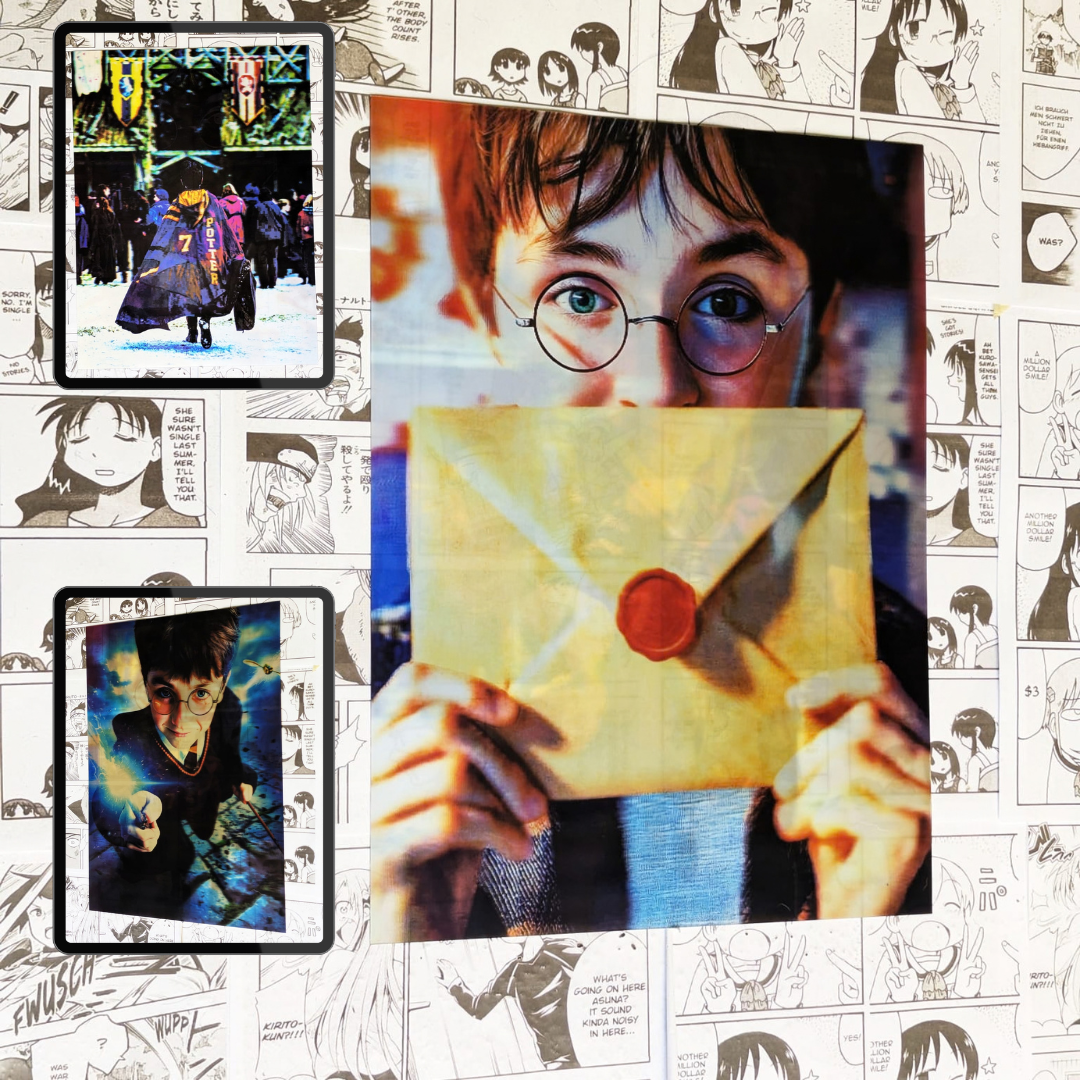 Poster 3D Harry Potter Serie 2