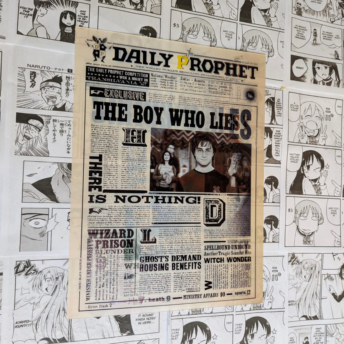 Poster Harry Potter 3D El Profeta