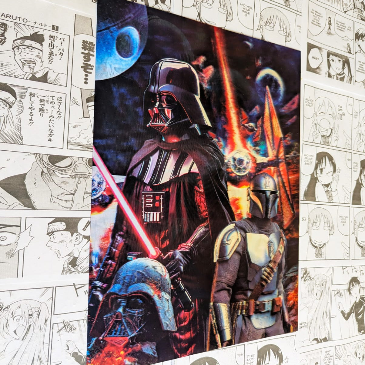 Poster 3D Star Wars
