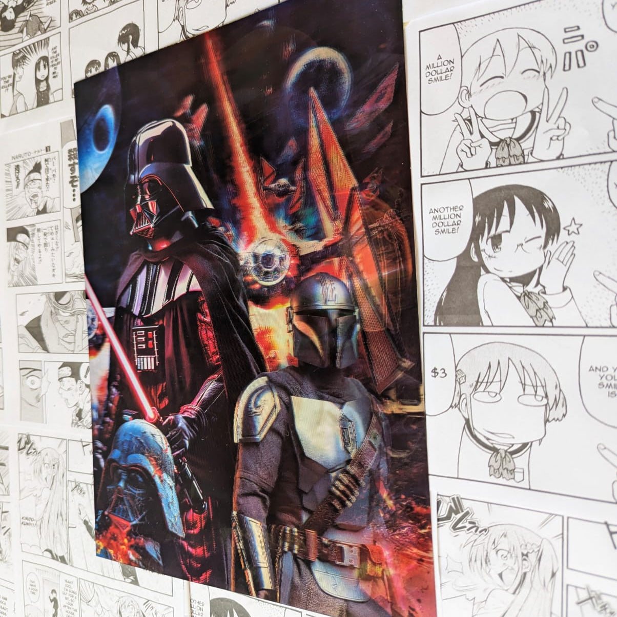Poster 3D Star Wars