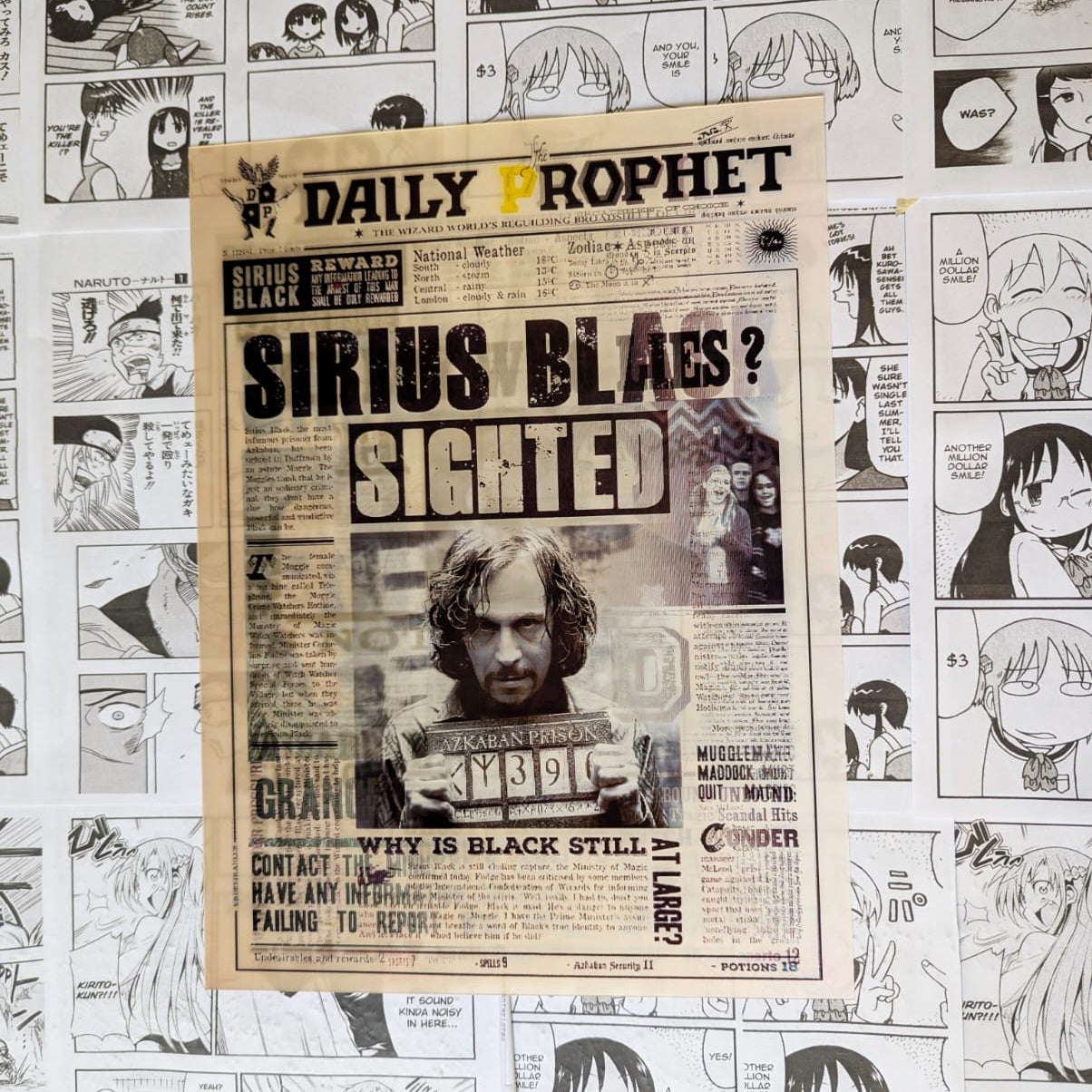 Poster Harry Potter 3D El Profeta