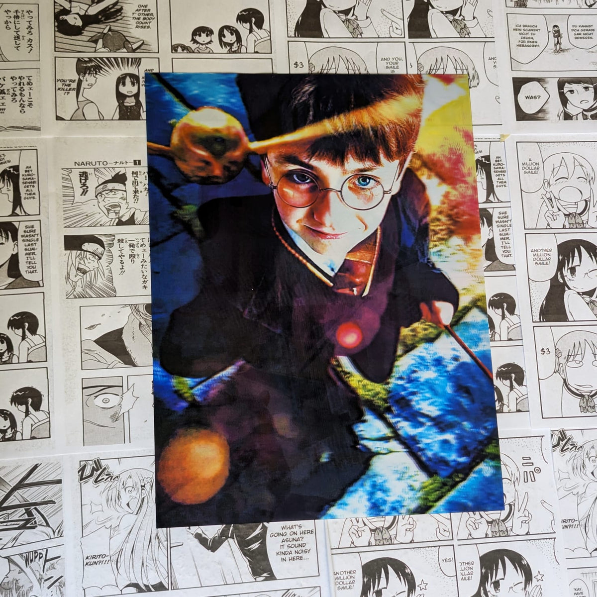 Poster 3D Harry Potter Serie 1