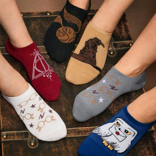 Set  de 6 pares Harry Potter diseños varios