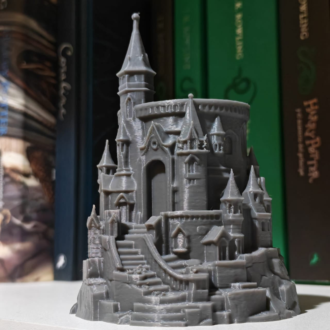 Porta Lapiceros Castillo de Hogwarts 3D