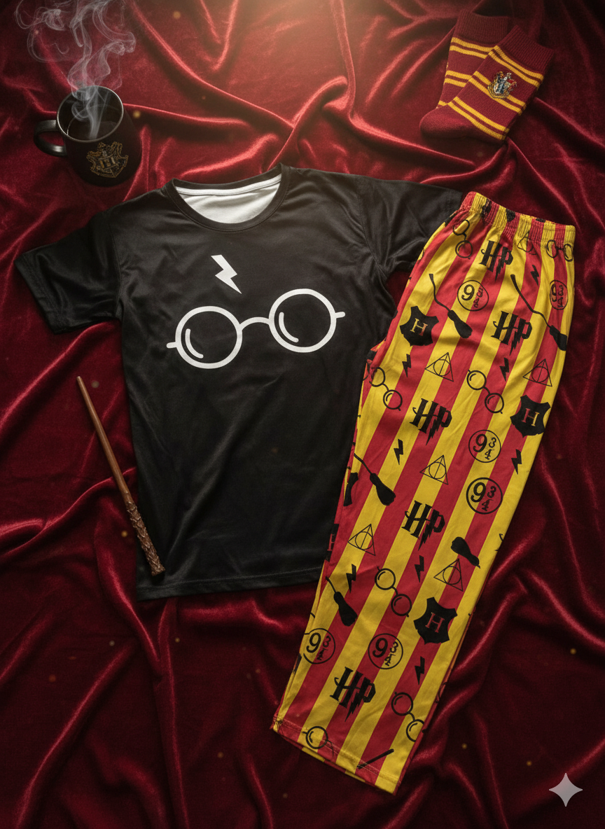 Pijama Harry Potter Lentes