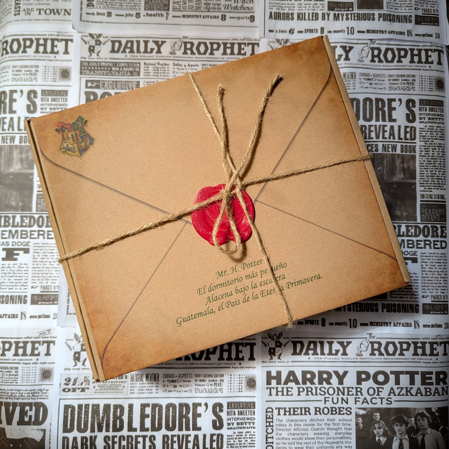 Combo Caja Harry Potter